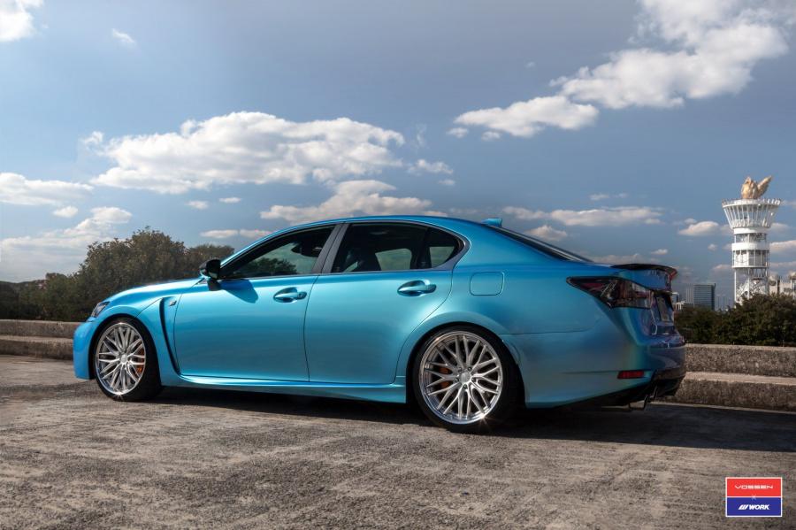  Lexus GS F on Vossen Wheels (VWS-2) 2016 года  (фото 8 из 22)